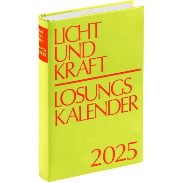 Licht und Kraft 2025, Buchausgabe