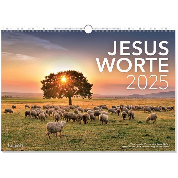 Jesus Worte 2025, Wandkalender