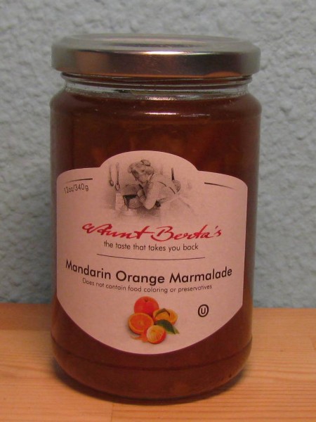 Mandarinen-Orangen-Marmelade, Inhalt 340 g