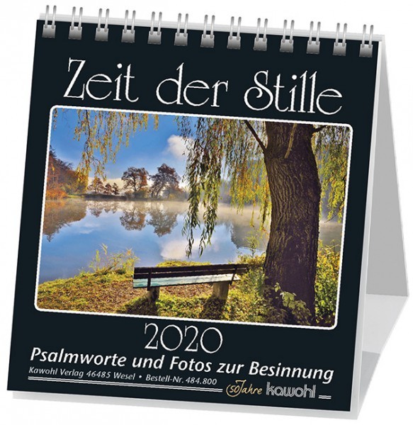 Aufstellkalender: Zeit der Stille 2020