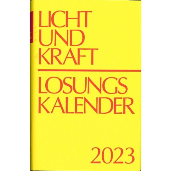 Licht und Kraft 2023, Buchausgabe
