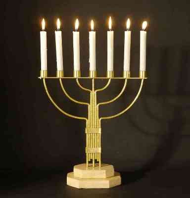 Menorah Sichem - Höhe ca. 45 cm