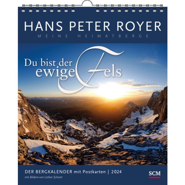 Der Bergkalender 2024 - Postkartenkalender HP Royer