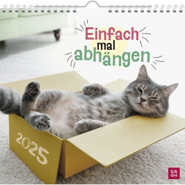 Einfach mal abhängen 2025 - Wandkalender