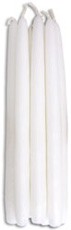 Menorah-Kerzen, weiß - 7 Stück - 20 cm lang - ca. 20/22 mm Durchmesser