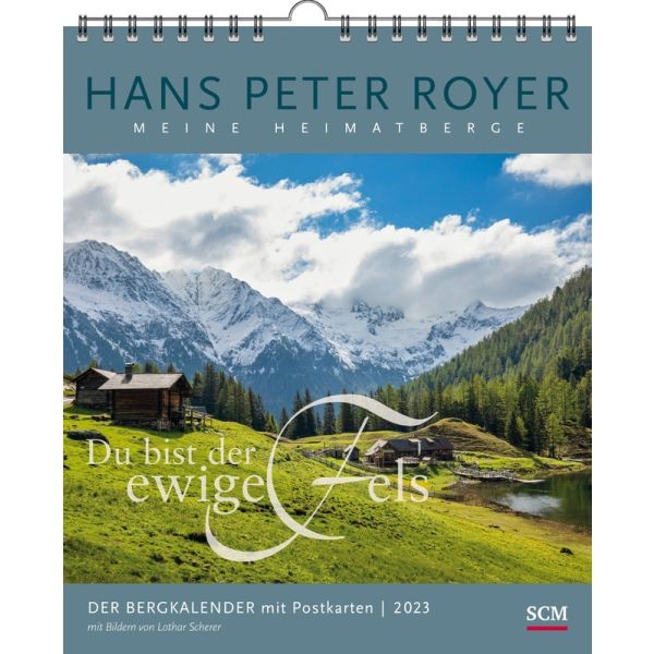 Der Bergkalender 2023 - Postkartenkalender HP Royer