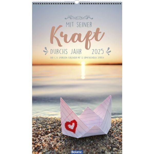 Mit seiner Kraft durchs Jahr 2025 - Posterkalender