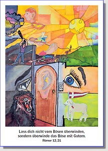 Postkarte zur Jahreslosung 2011