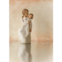 Figur "Mutter und Tochter"