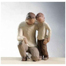 Figur "Vater und Sohn"