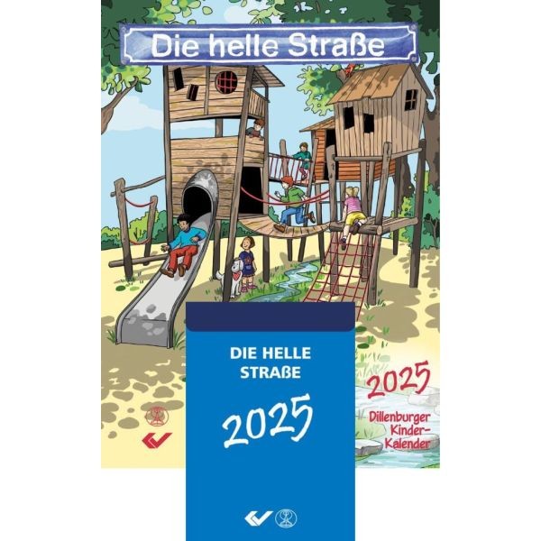 Die Helle Sttraße 2025, Abreißkalender mit Rückwand