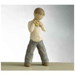 Figur "Herz aus Gold"