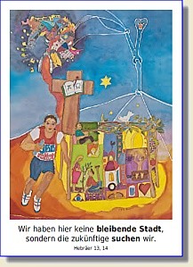Postkarte zur Jahreslosung 2013