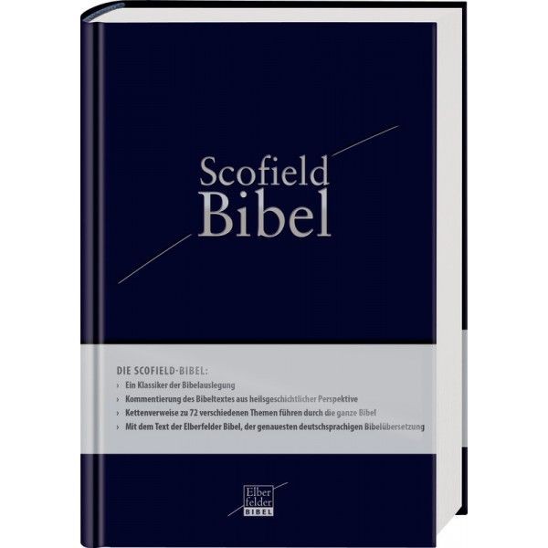 Scofield Bibel - Kunstleder - blau