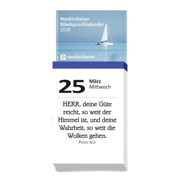 Neukirchener Bibelspruchkalender 2020 Abreißkalender