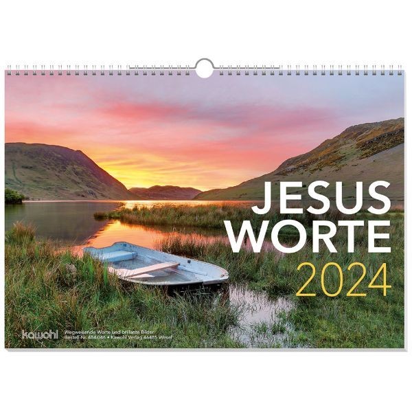 Jesus Worte 2024, Wandkalender