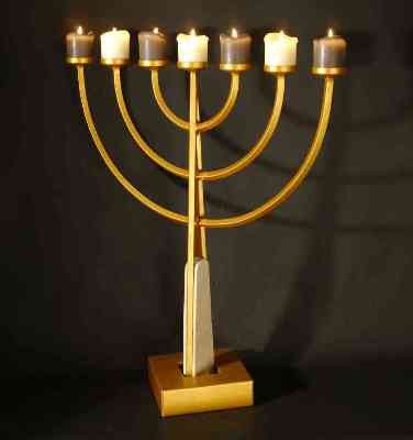 Menorah Golan - Höhe ca. 73 cm