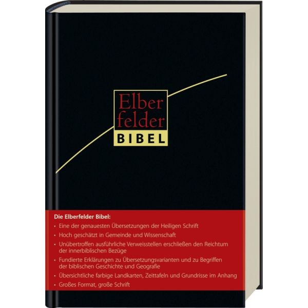 Elberfelder Bibel - Großausgabe, ital. Kunstleder
