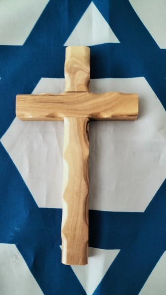 Olivenholz-Kreuz 16 cm, Wandkreuz