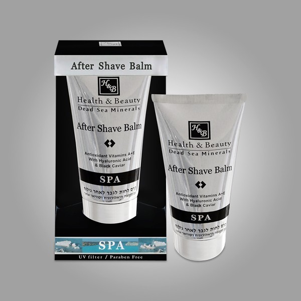 Health & Beauty - After Shave Balsam mit Hyaluronsäure & schwarzen Cavier FOR MAN