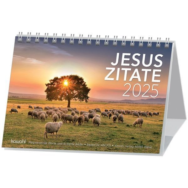 Jesus-Zitate 2025 - Aufstellkalender