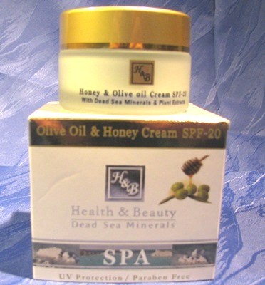 Health & Beauty - Mineral Tagescreme angereichert mit Olivenöl & Honig - LSF 20