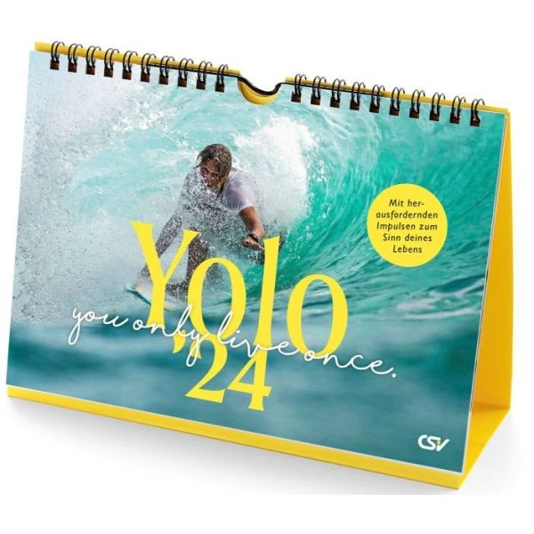 YOLO 2024 - Postkartenkalender