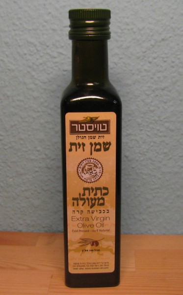 Toister's Olivenöl - "Extra Virgin" - Inhalt: 250 ml