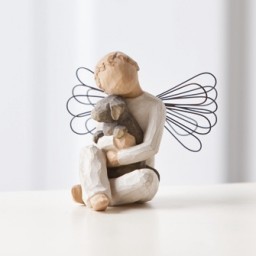 Figur "Engel Trost spenden"