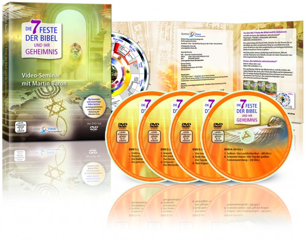 Die 7 Feste der Bibel und ihr Geheimnis (4er-DVD-Set)